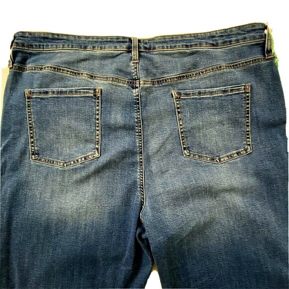 Buffalo David Bitton size 22/42 High Rise Stretch Skinny Mollie Blue Jeans NEW - Picture 4 of 11